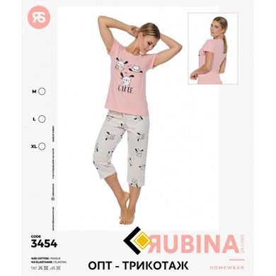 Женская пижама с бриджами Rubina Secret, Турция art. 3454 3454 фото