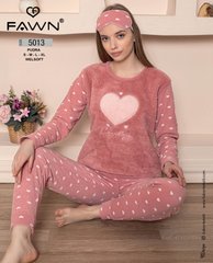 Пижама теплая флис и махра ТМ. FAWN art.5013-2 F5013-2 фото