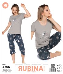 Жіноча піжама з бриджами Rubina Secret Туреччина art. 4765 4765 фото