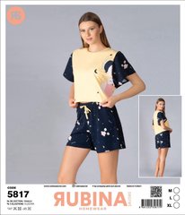 Жіноча піжама шортики та футболка від TM. Rubina Secret art.5817 5817 фото