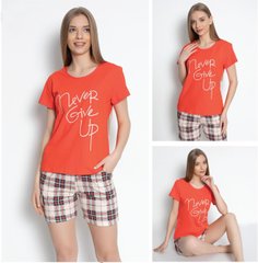 Жіноча піжама шортики та футболка Rubina Secret art.4530 4534 фото