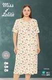 Жіноча сорочка з бавовни великого розміру. Туреччина TM Miss Lolita art. 516-b 516-b фото