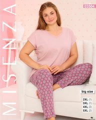 Женская пижама большого размера штаны и футболка TM. Misenza арт. 03504 оптом 03504 фото