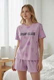Женская пижама из 100% хлопка с принтом SRUF CLUB 268-3 фото