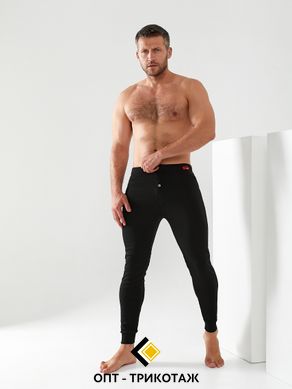 Мужские термо - штаны черного цвета TM Cotpark art. 9002-02 9002-02 фото