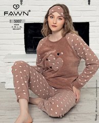 Пижама теплая флис и махра ТМ. FAWN art.5007-4 F5007-4 фото