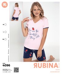 Жіноча піжама шорти та футболка Rubina Secret art.4096