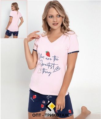 Жіноча піжама шорти та футболка Rubina Secret art.4096 4096 фото