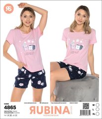 Женская пижама шортики и футболка от TM. Rubina Secret art.4865 4995 фото