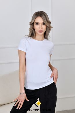 Жіноча футболка білого кольору Cotpark art.3046-1 Розмір M 3046-1opt2 фото