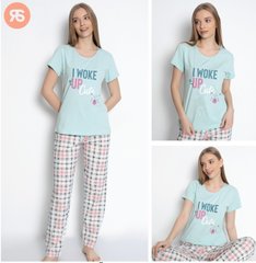 Жіноча піжама штани та футболка Rubina Secret Туреччина art. 4542 4542 фото