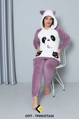 Піжама панда жіноча тепла махрова ТМ. SNC art 20644-3 3_20644 фото