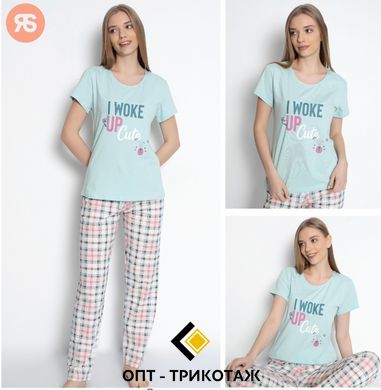 Женская пижама штаны и футболка Rubina Secret Турция art. 4542 4542 фото