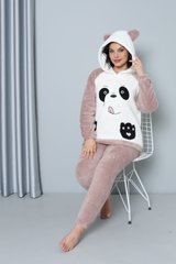 Піжама панда жіноча тепла махрова ТМ. SNC art 20644-4 4_20644 фото