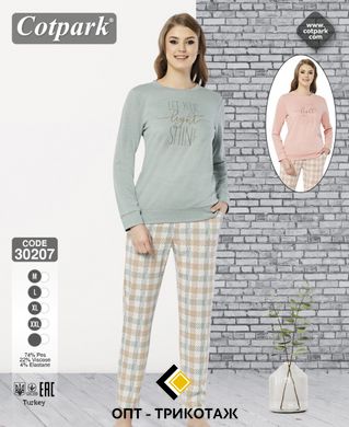Женская пижама хлопок с вискозой Cotpark art. 30207 30207 фото