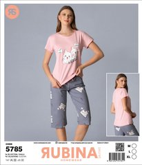 Женская пижама с бриджами Rubina Secret, Турция art. 5785 5785 фото
