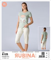 Элегантная Женская Пижама с Бриджами Rubina Secret (Турция) - Арт. 6125 6125 фото