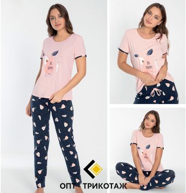 Жіноча піжама штани та футболка Rubina Secret Туреччина art. 4256 4256 фото