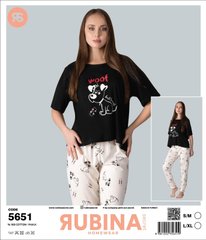 Женская пижама штаны и футболка Rubina Secret art. 5651 5651 фото