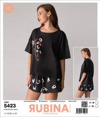 Женская пижама шортики и футболка от TM. Rubina Secret art.5423 5423 фото