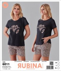 Жіноча піжама шортики та футболка від TM. Rubina Secret art.6011 4801 фото