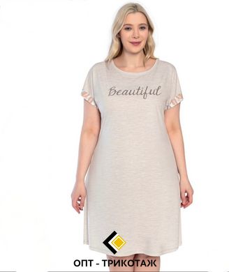 Жіноча сорочка великого розміру із бавовни та віскози Cotpark art.21034-B 21034-B фото