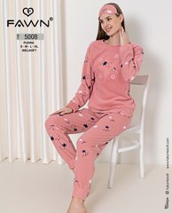 Пижама теплая флис и махра ТМ. FAWN art.5008-1 F5008-1 фото