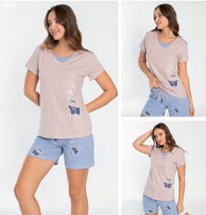 Жіночий комплект з шортами та футболка Rubina Secret art.4272 4272 фото