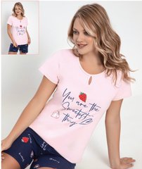 Жіноча піжама шорти та футболка Rubina Secret art.4098 4098 фото