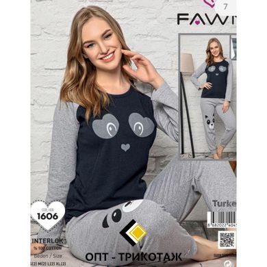 Женские пижамы интерлок тм Fawn, цвета разные как на доп фото 1606 фото