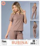 Жіноча піжама штани та футболка Rubina Secret 7085 фото